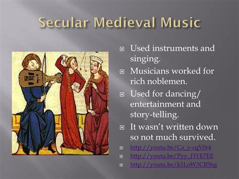 Who Performed Secular Music in the Middle Ages: A Diverse and Complex Discussion